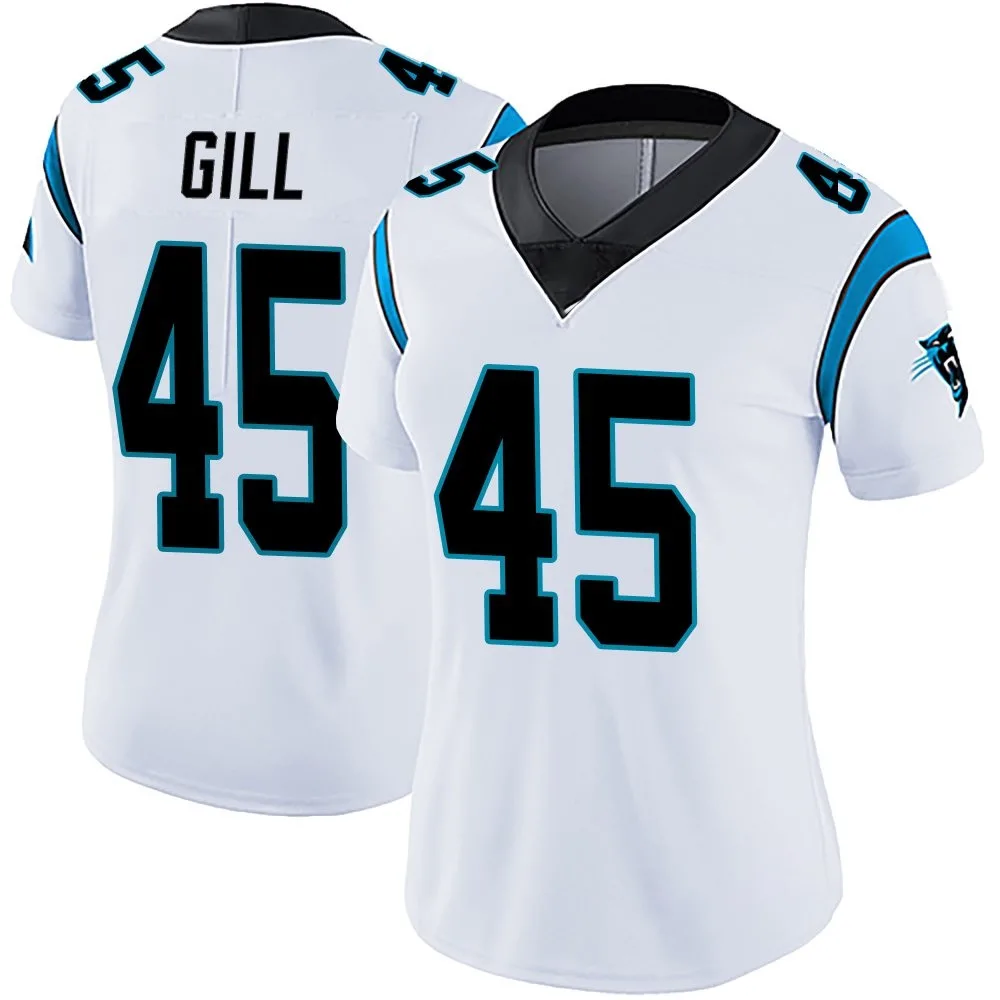 Women's Carolina Panthers Cam Gill Nike Vapor Untouchable Limited White Jersey Women's Carolina Panthers Cam Gill Nike Vapor Untouchable Limited White Jersey