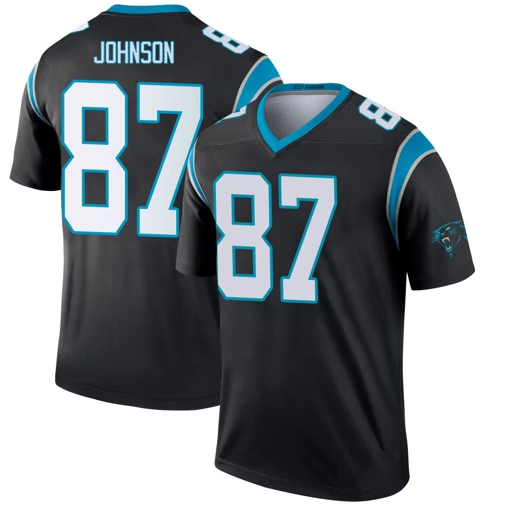 Men's Carolina Panthers Cam Johnson Nike Legend Black Jersey Men's Carolina Panthers Cam Johnson Nike Legend Black Jersey