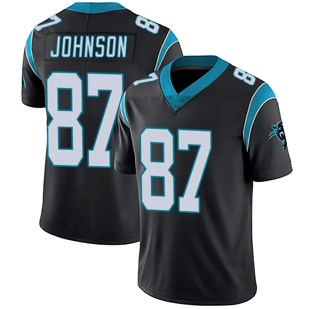 Men's Carolina Panthers Cam Johnson Nike Team Color Vapor Untouchable Limited Black Jersey Men's Carolina Panthers Cam Johnson Nike Team Color Vapor Untouchable Limited Black Jersey
