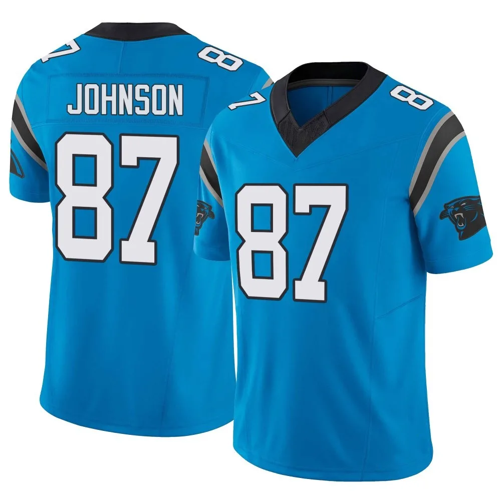 Men's Carolina Panthers Cam Johnson Nike Vapor F.U.S.E. Limited Blue Jersey Men's Carolina Panthers Cam Johnson Nike Vapor F.U.S.E. Limited Blue Jersey