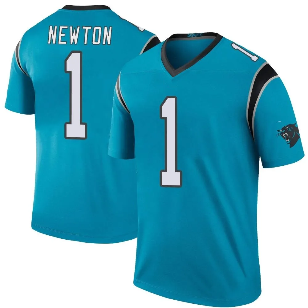 Youth Carolina Panthers Cam Newton Nike Color Rush Legend Blue Jersey Youth Carolina Panthers Cam Newton Nike Color Rush Legend Blue Jersey