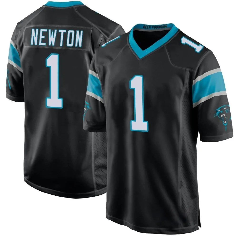 Youth Carolina Panthers Cam Newton Nike Team Color Game Black Jersey Youth Carolina Panthers Cam Newton Nike Team Color Game Black Jersey