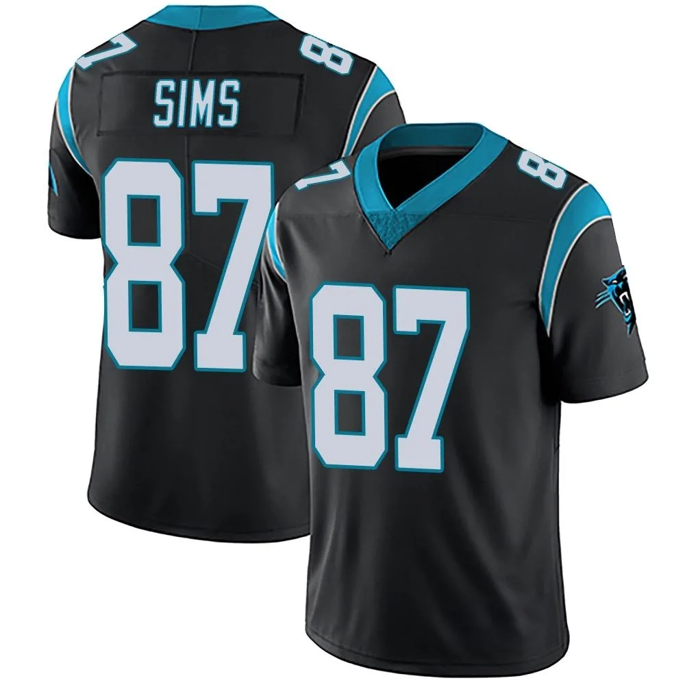 Youth Carolina Panthers Cam Sims Nike Team Color Vapor Untouchable Limited Black Jersey Youth Carolina Panthers Cam Sims Nike Team Color Vapor Untouchable Limited Black Jersey