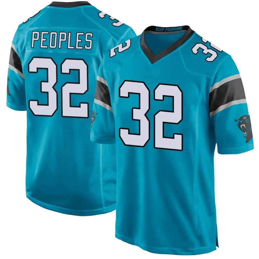 Youth Carolina Panthers Camerun Peoples Nike Alternate Game Blue Jersey Youth Carolina Panthers Camerun Peoples Nike Alternate Game Blue Jersey