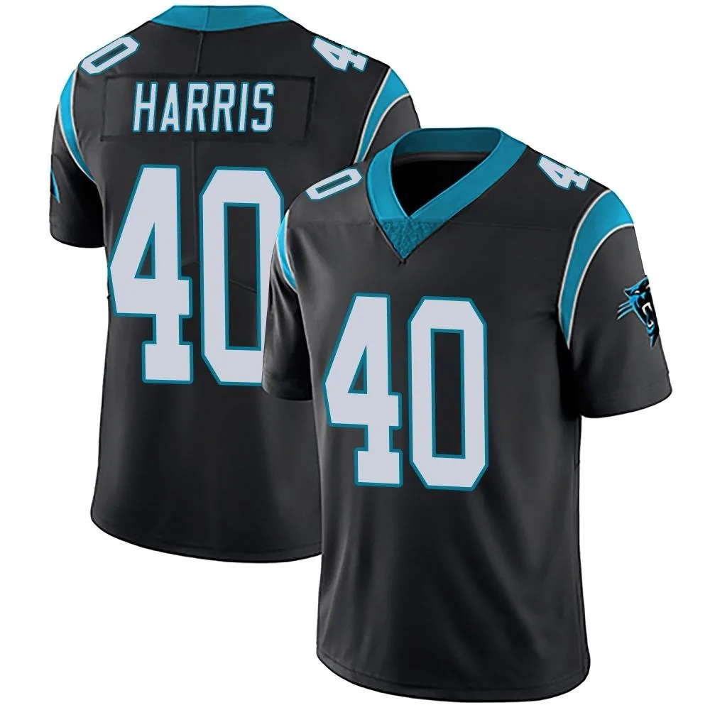 Youth Carolina Panthers Charles Harris Nike Team Color Vapor Untouchable Limited Black Jersey Youth Carolina Panthers Charles Harris Nike Team Color Vapor Untouchable Limited Black Jersey