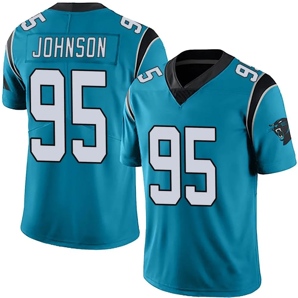 Men's Carolina Panthers Charles Johnson Nike Alternate Vapor Untouchable Limited Blue Jersey Men's Carolina Panthers Charles Johnson Nike Alternate Vapor Untouchable Limited Blue Jersey