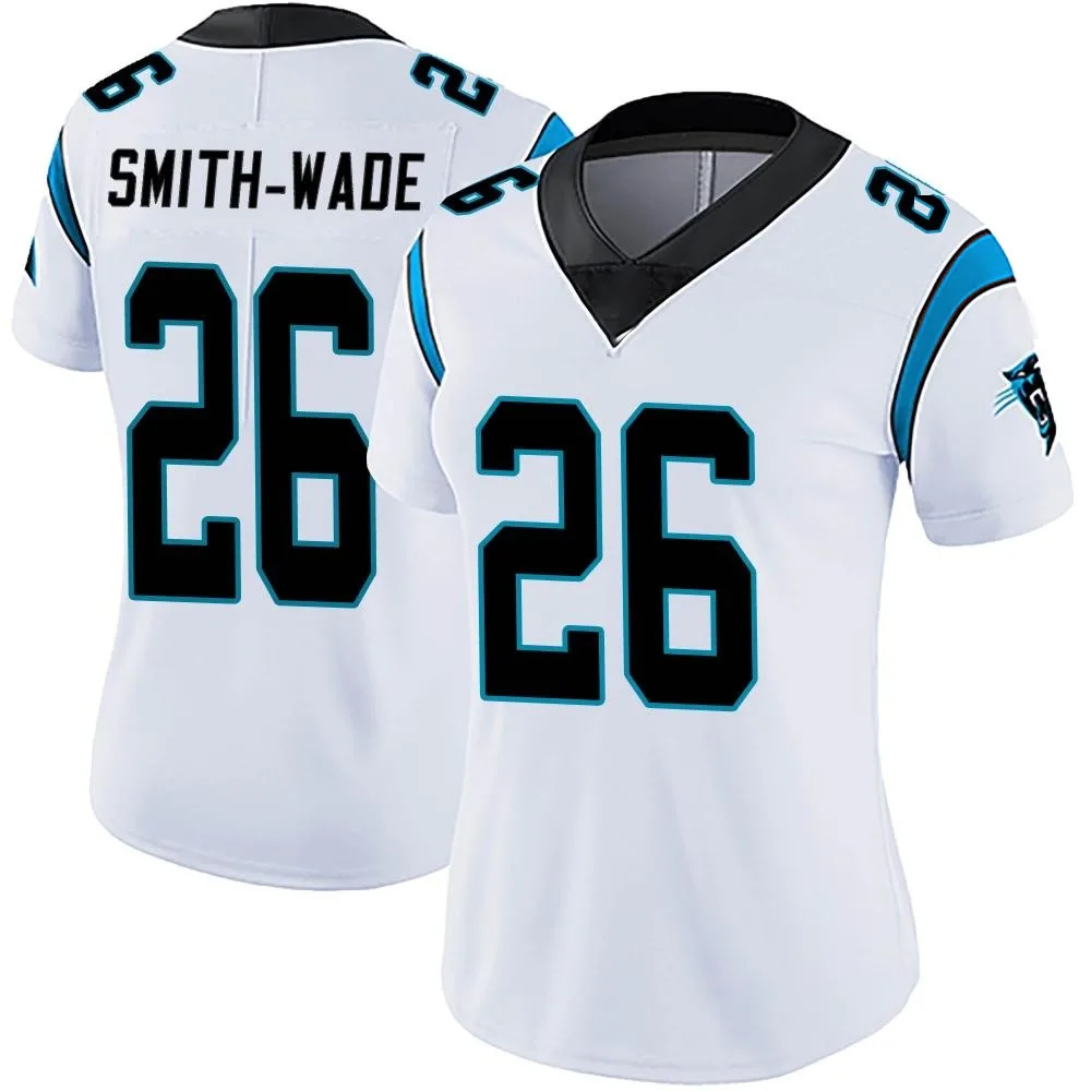 Women's Carolina Panthers Chau Smith-Wade Nike Vapor Untouchable Limited White Jersey Women's Carolina Panthers Chau Smith-Wade Nike Vapor Untouchable Limited White Jersey