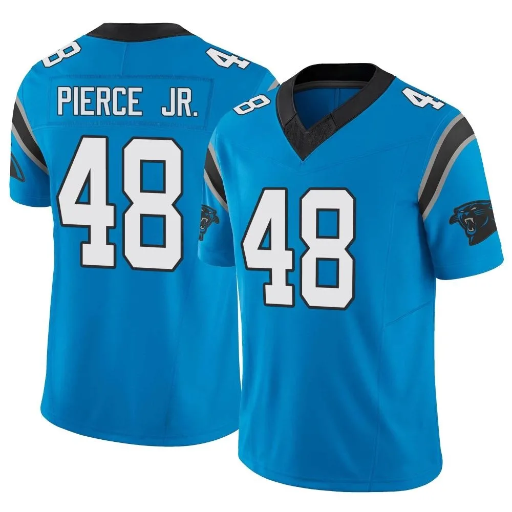 Men's Carolina Panthers Chris Pierce Jr. Nike Vapor F.U.S.E. Limited Blue Jersey Men's Carolina Panthers Chris Pierce Jr. Nike Vapor F.U.S.E. Limited Blue Jersey