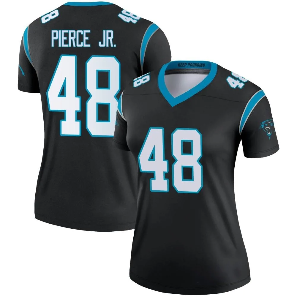 Women's Carolina Panthers Chris Pierce Jr. Nike Legend Black Jersey Women's Carolina Panthers Chris Pierce Jr. Nike Legend Black Jersey