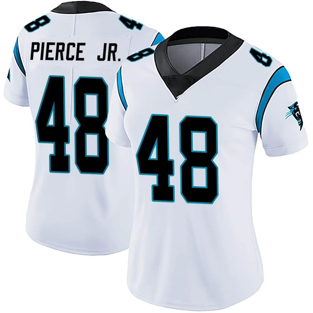 Women's Carolina Panthers Chris Pierce Jr. Nike Vapor Untouchable Limited White Jersey Women's Carolina Panthers Chris Pierce Jr. Nike Vapor Untouchable Limited White Jersey