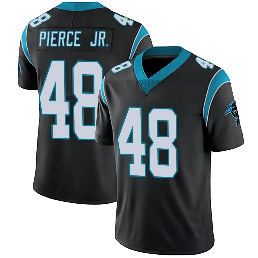 Youth Carolina Panthers Chris Pierce Jr. Nike Team Color Vapor Untouchable Limited Black Jersey Youth Carolina Panthers Chris Pierce Jr. Nike Team Color Vapor Untouchable Limited Black Jersey