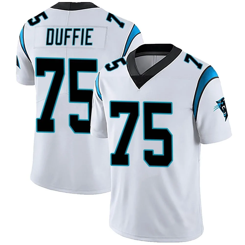 Men's Carolina Panthers Christian Duffie Nike Vapor Untouchable Limited White Jersey Men's Carolina Panthers Christian Duffie Nike Vapor Untouchable Limited White Jersey