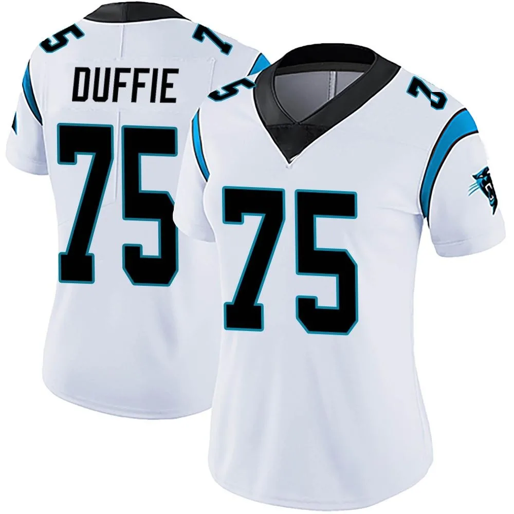 Women's Carolina Panthers Christian Duffie Nike Vapor Untouchable Limited White Jersey Women's Carolina Panthers Christian Duffie Nike Vapor Untouchable Limited White Jersey