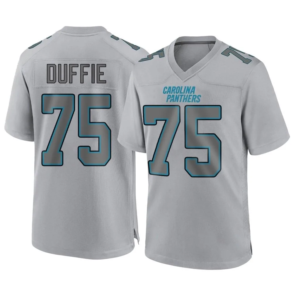 Youth Carolina Panthers Christian Duffie Nike Atmosphere Fashion Game Gray Jersey Youth Carolina Panthers Christian Duffie Nike Atmosphere Fashion Game Gray Jersey