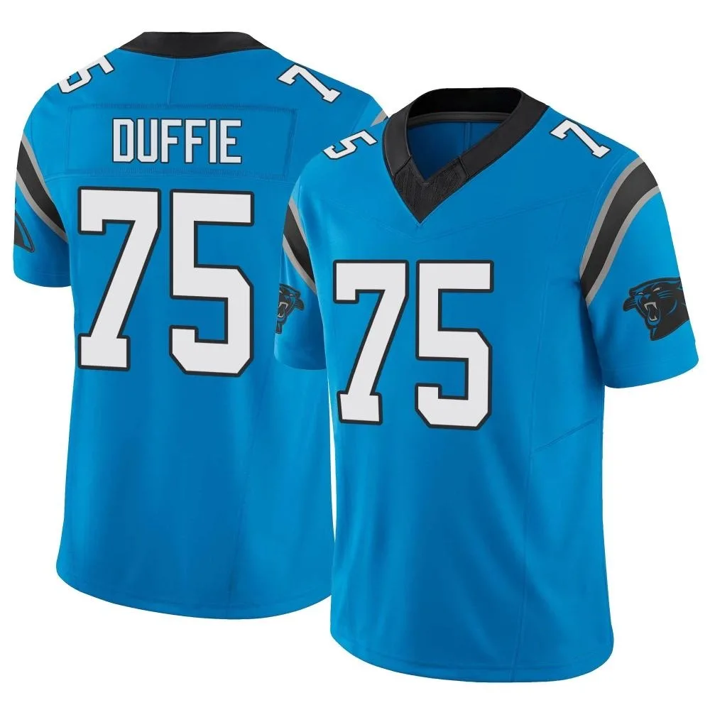 Youth Carolina Panthers Christian Duffie Nike Vapor F.U.S.E. Limited Blue Jersey Youth Carolina Panthers Christian Duffie Nike Vapor F.U.S.E. Limited Blue Jersey