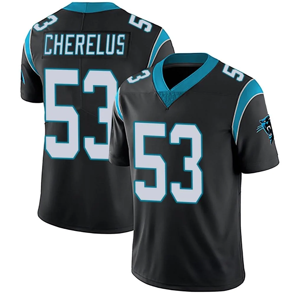 Youth Carolina Panthers Claudin Cherelus Nike Team Color Vapor Untouchable Limited Black Jersey Youth Carolina Panthers Claudin Cherelus Nike Team Color Vapor Untouchable Limited Black Jersey