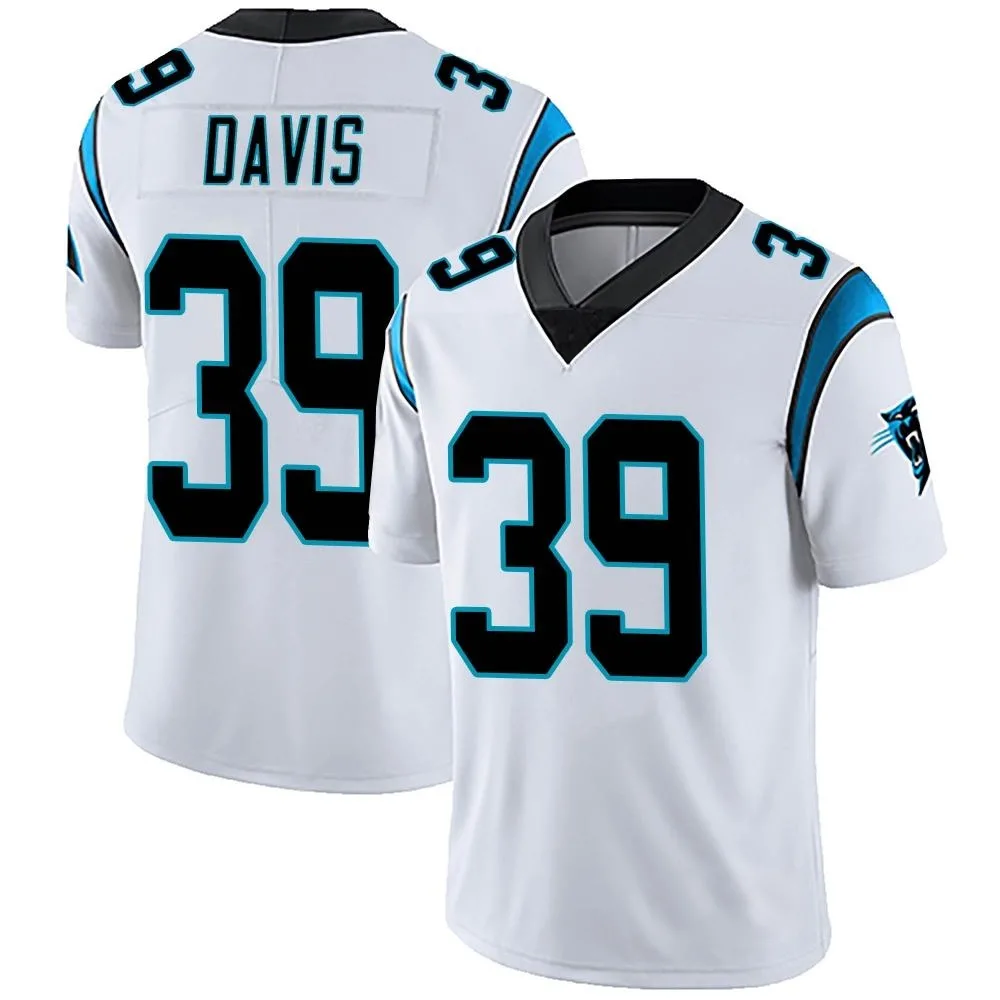 Men's Carolina Panthers Daewood Davis Nike Vapor Untouchable Limited White Jersey Men's Carolina Panthers Daewood Davis Nike Vapor Untouchable Limited White Jersey