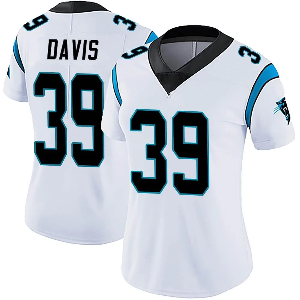 Women's Carolina Panthers Daewood Davis Nike Vapor Untouchable Limited White Jersey Women's Carolina Panthers Daewood Davis Nike Vapor Untouchable Limited White Jersey