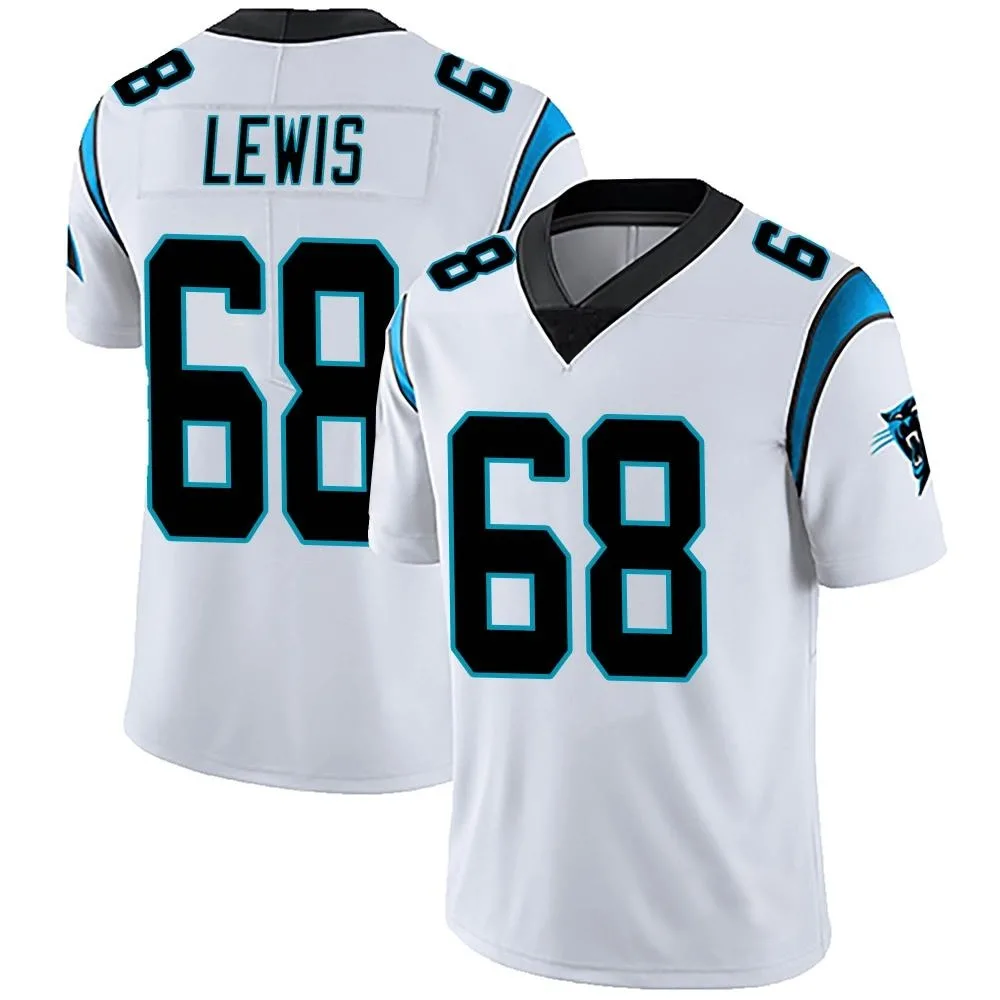 Men's Carolina Panthers Damien Lewis Nike Vapor Untouchable Limited White Jersey Men's Carolina Panthers Damien Lewis Nike Vapor Untouchable Limited White Jersey