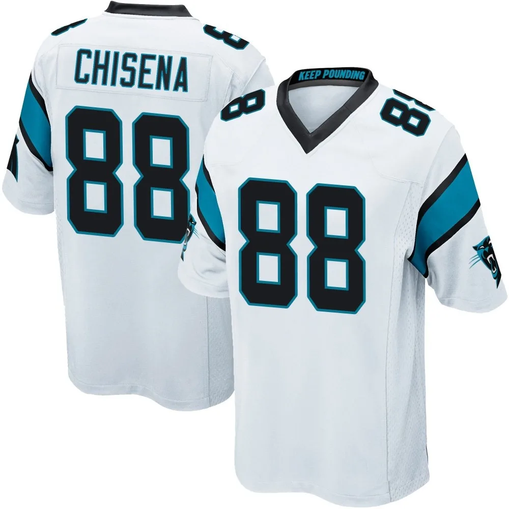 Youth Carolina Panthers Dan Chisena Nike Game White Jersey Youth Carolina Panthers Dan Chisena Nike Game White Jersey
