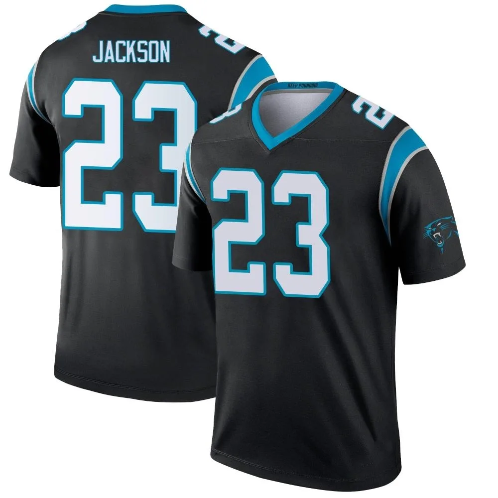 Men's Carolina Panthers Dane Jackson Nike Legend Black Jersey Men's Carolina Panthers Dane Jackson Nike Legend Black Jersey