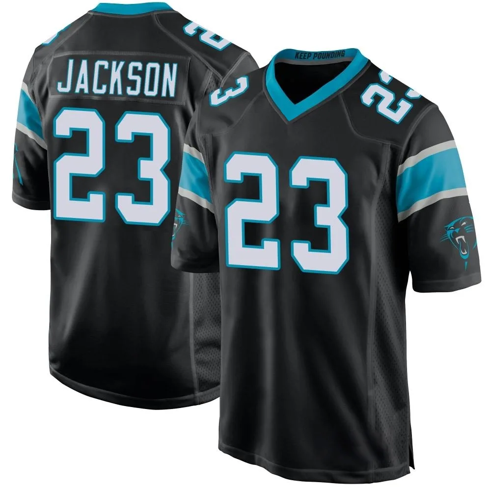 Youth Carolina Panthers Dane Jackson Nike Team Color Game Black Jersey Youth Carolina Panthers Dane Jackson Nike Team Color Game Black Jersey