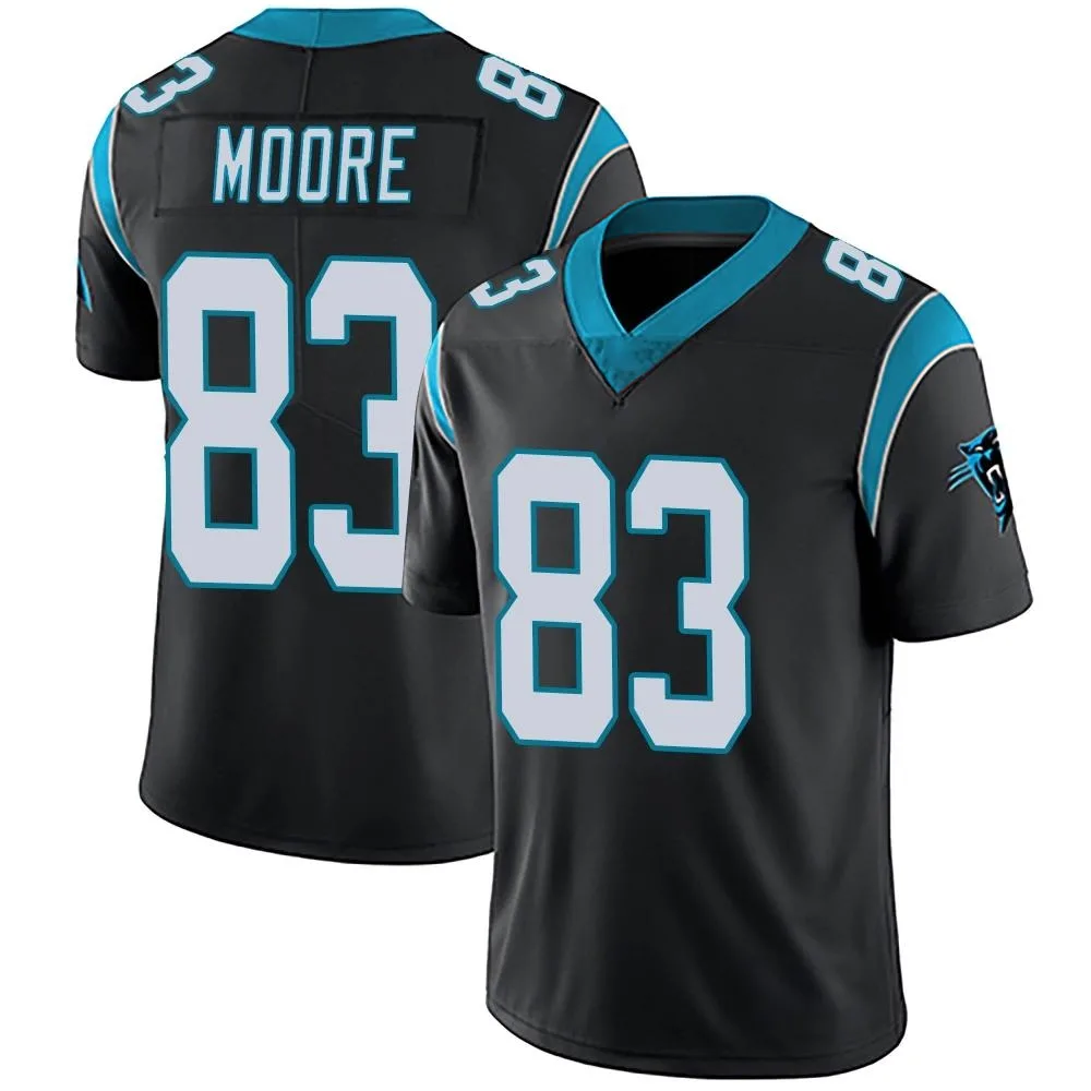 Men's Carolina Panthers David Moore Nike Team Color Vapor Untouchable Limited Black Jersey Men's Carolina Panthers David Moore Nike Team Color Vapor Untouchable Limited Black Jersey