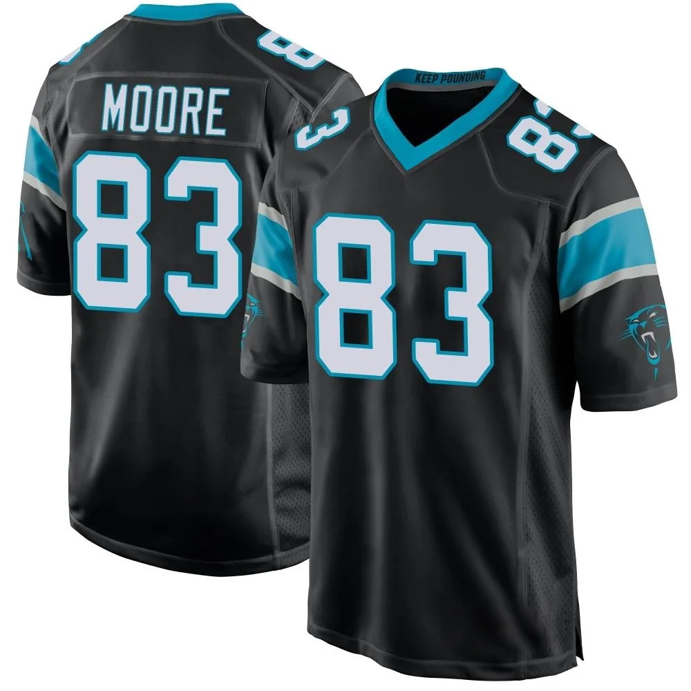 Youth Carolina Panthers David Moore Nike Team Color Game Black Jersey Youth Carolina Panthers David Moore Nike Team Color Game Black Jersey