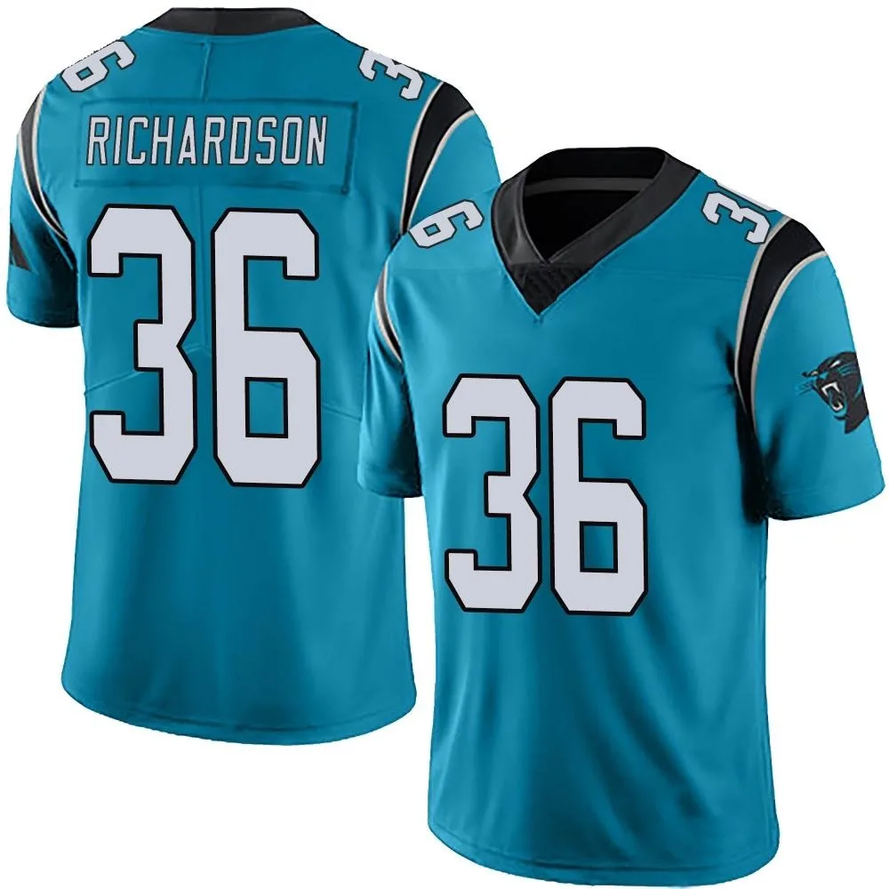 Men's Carolina Panthers Demani Richardson Nike Alternate Vapor Untouchable Limited Blue Jersey Men's Carolina Panthers Demani Richardson Nike Alternate Vapor Untouchable Limited Blue Jersey