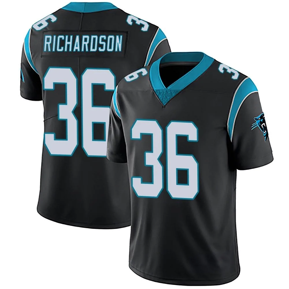 Youth Carolina Panthers Demani Richardson Nike Team Color Vapor Untouchable Limited Black Jersey Youth Carolina Panthers Demani Richardson Nike Team Color Vapor Untouchable Limited Black Jersey