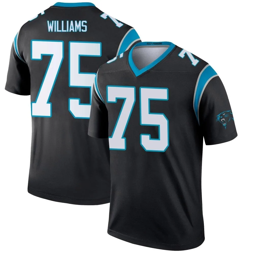 Youth Carolina Panthers Deshawn Williams Nike Legend Black Jersey Youth Carolina Panthers Deshawn Williams Nike Legend Black Jersey