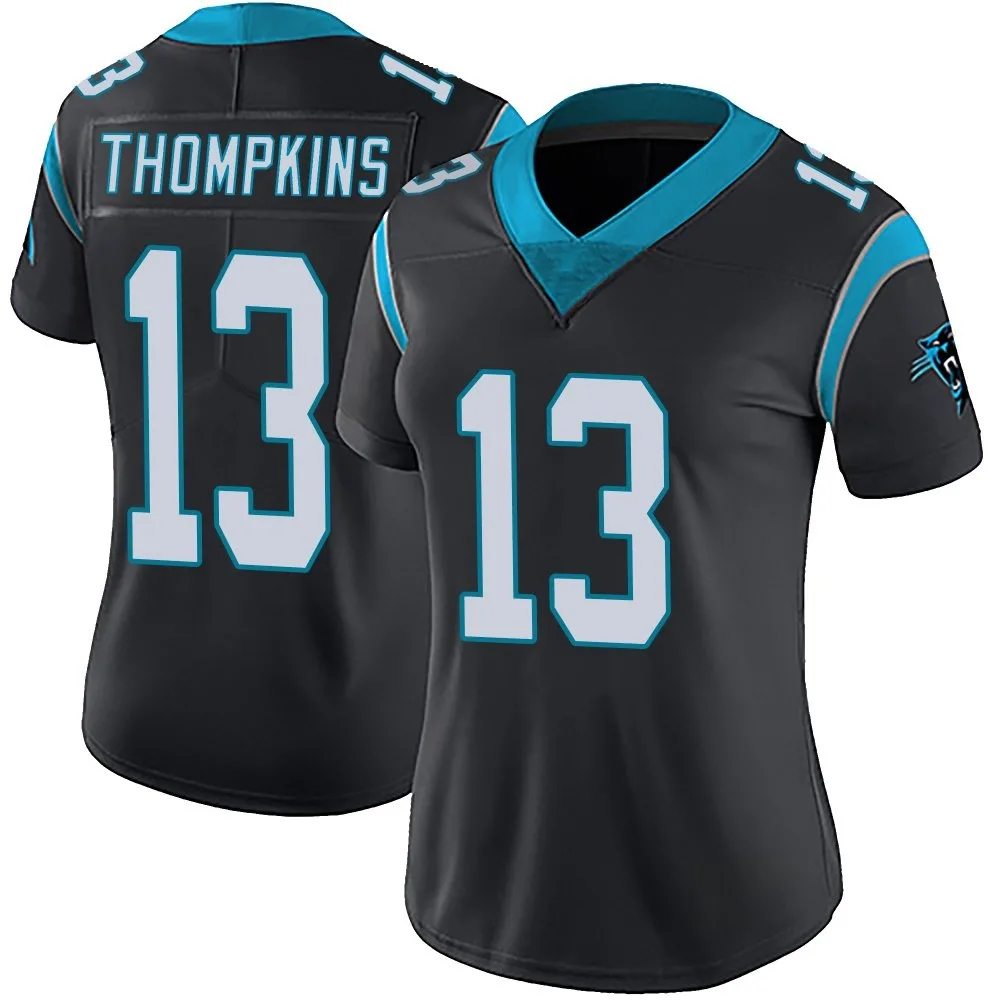 Women's Carolina Panthers Deven Thompkins Nike Team Color Vapor Untouchable Limited Black Jersey Women's Carolina Panthers Deven Thompkins Nike Team Color Vapor Untouchable Limited Black Jersey