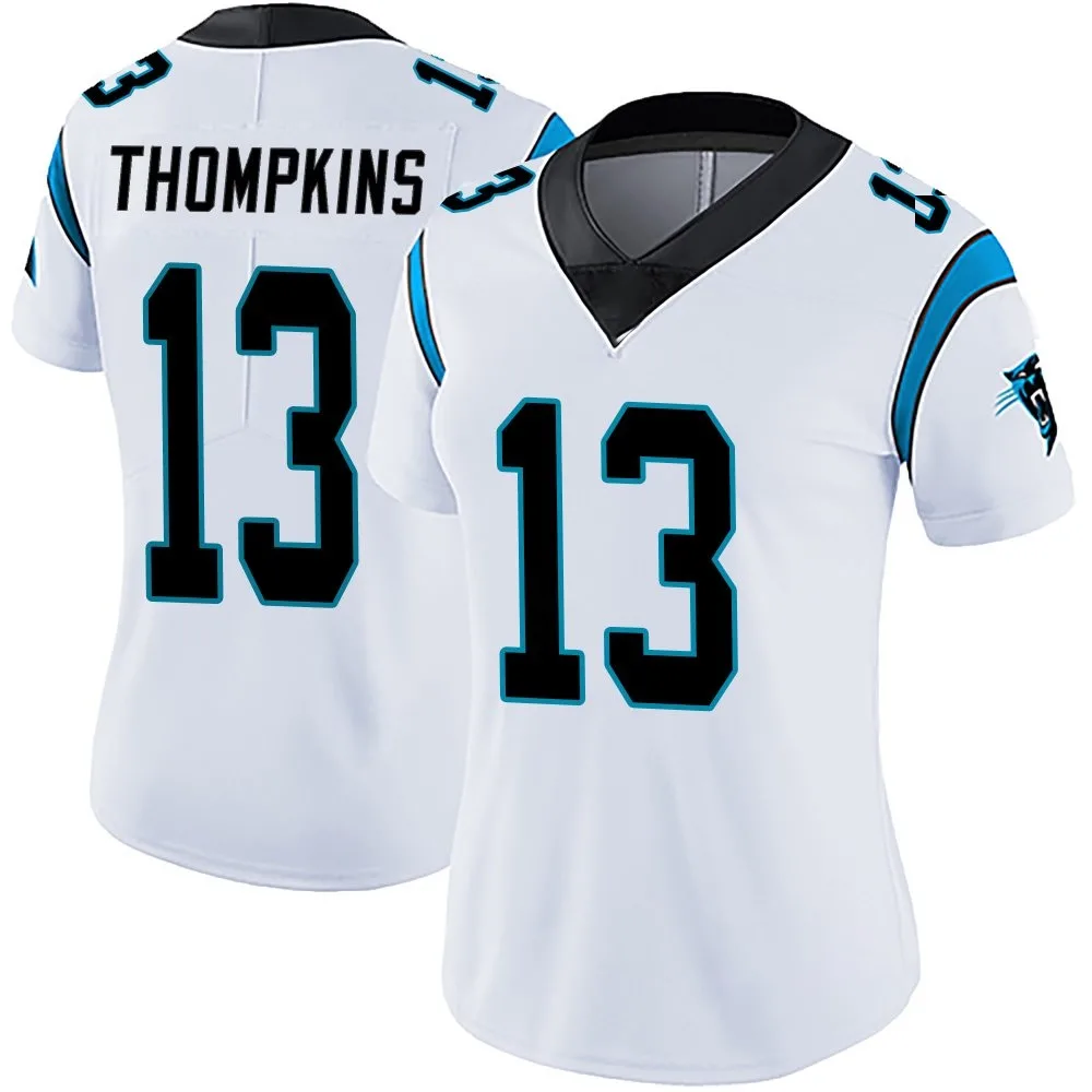 Women's Carolina Panthers Deven Thompkins Nike Vapor Untouchable Limited White Jersey Women's Carolina Panthers Deven Thompkins Nike Vapor Untouchable Limited White Jersey