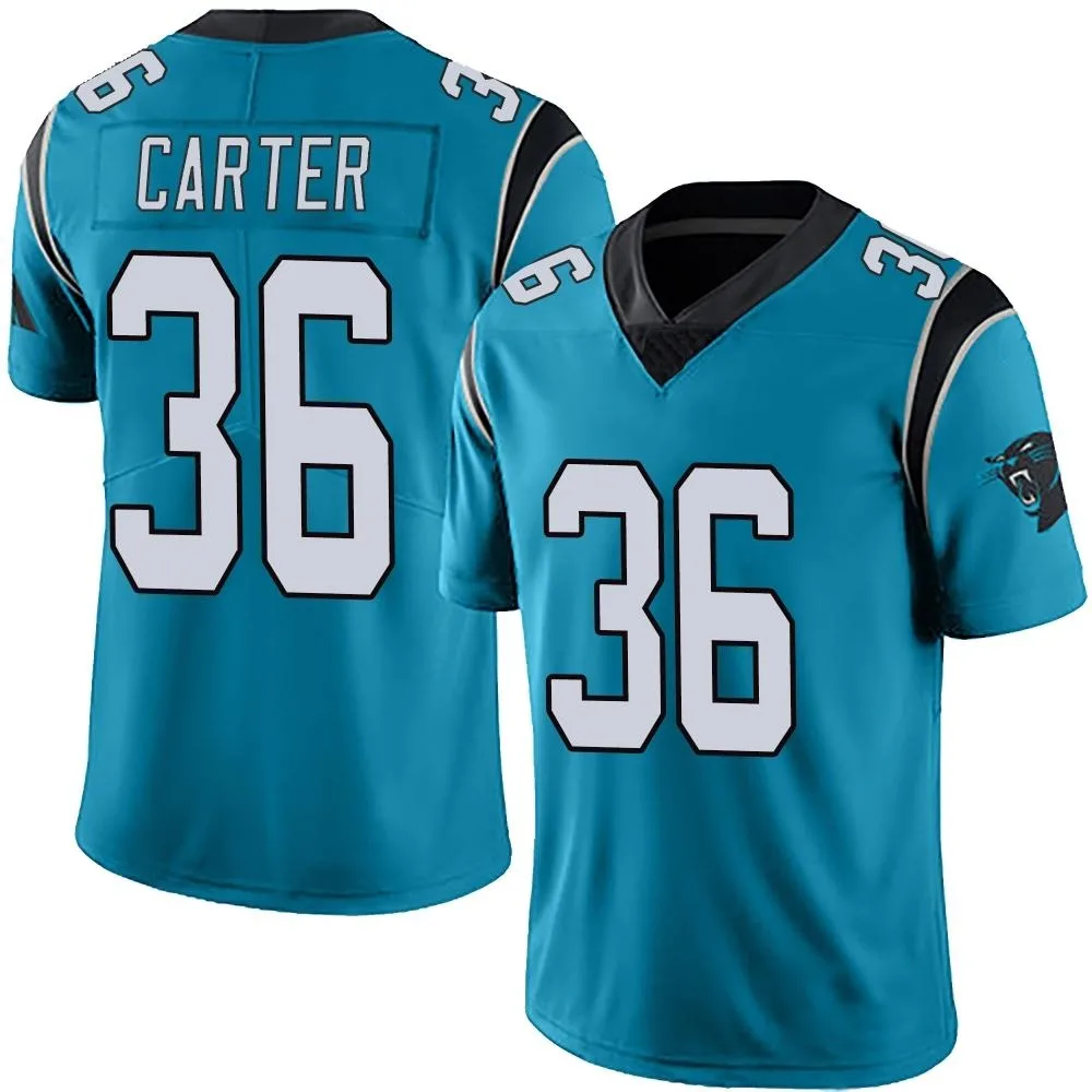 Youth Carolina Panthers Devin Carter Nike Alternate Vapor Untouchable Limited Blue Jersey Youth Carolina Panthers Devin Carter Nike Alternate Vapor Untouchable Limited Blue Jersey