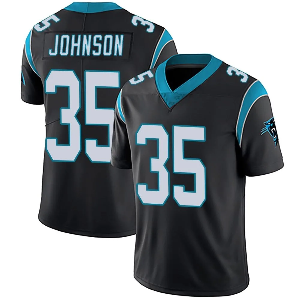 Men's Carolina Panthers Dillon Johnson Nike Team Color Vapor Untouchable Limited Black Jersey Men's Carolina Panthers Dillon Johnson Nike Team Color Vapor Untouchable Limited Black Jersey