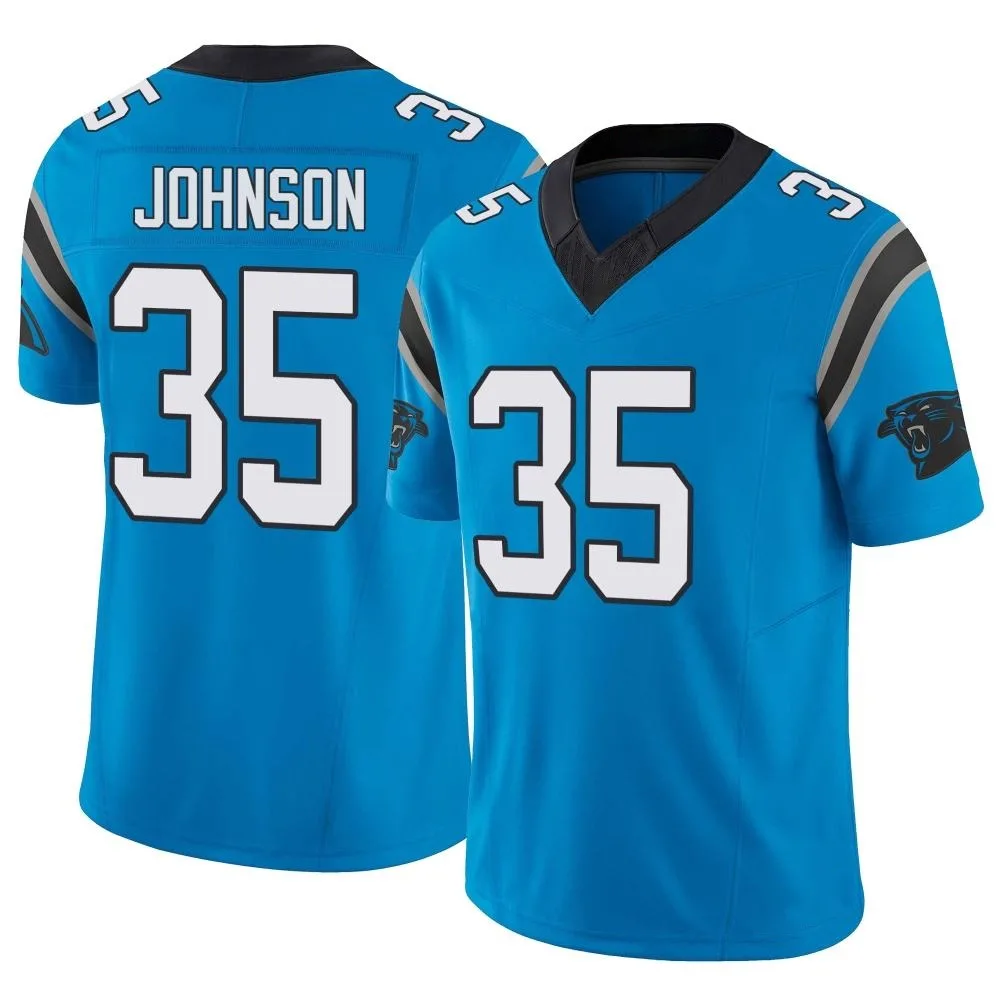 Men's Carolina Panthers Dillon Johnson Nike Vapor F.U.S.E. Limited Blue Jersey Men's Carolina Panthers Dillon Johnson Nike Vapor F.U.S.E. Limited Blue Jersey