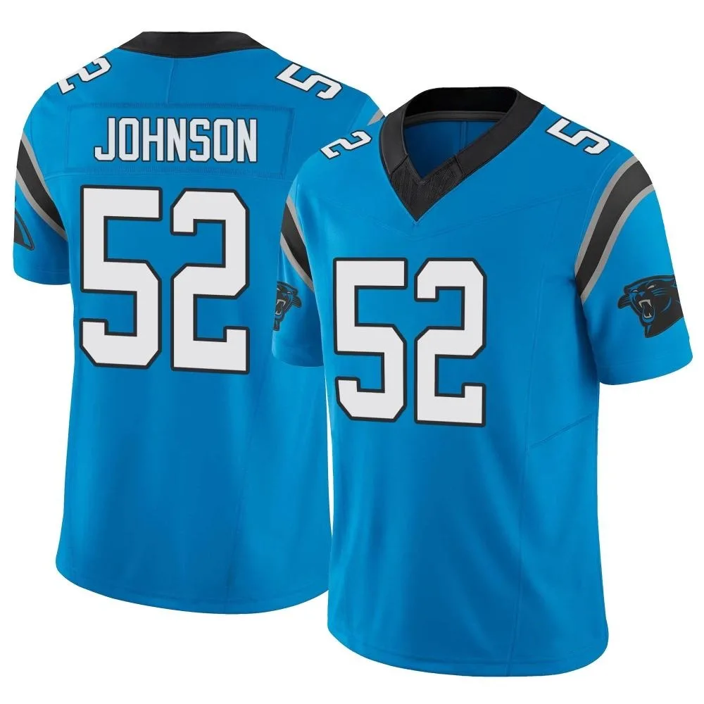 Men's Carolina Panthers Dj Johnson Nike Vapor F.U.S.E. Limited Blue Jersey Men's Carolina Panthers Dj Johnson Nike Vapor F.U.S.E. Limited Blue Jersey