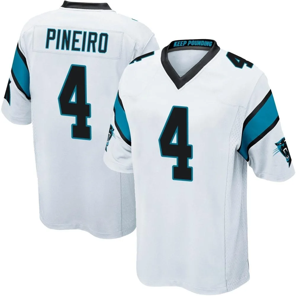 Men's Carolina Panthers Eddy Pineiro Nike Game White Jersey Men's Carolina Panthers Eddy Pineiro Nike Game White Jersey