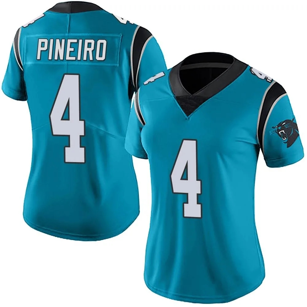 Women's Carolina Panthers Eddy Pineiro Nike Alternate Vapor Untouchable Limited Blue Jersey Women's Carolina Panthers Eddy Pineiro Nike Alternate Vapor Untouchable Limited Blue Jersey