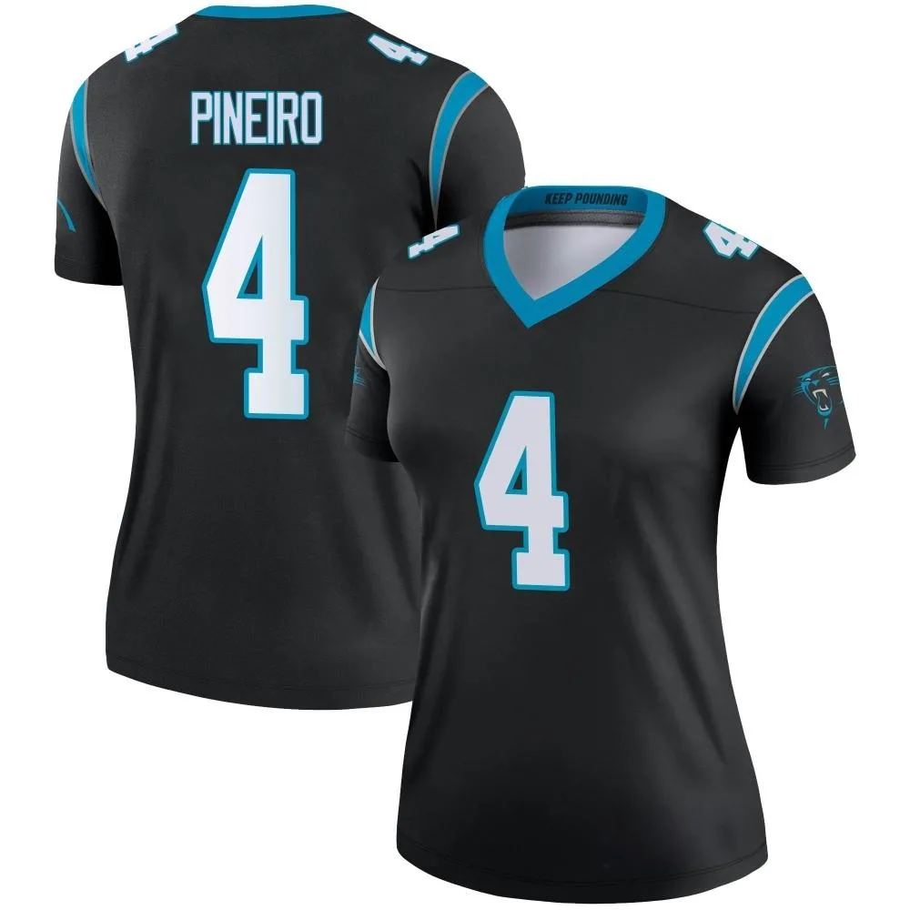 Women's Carolina Panthers Eddy Pineiro Nike Legend Black Jersey Women's Carolina Panthers Eddy Pineiro Nike Legend Black Jersey