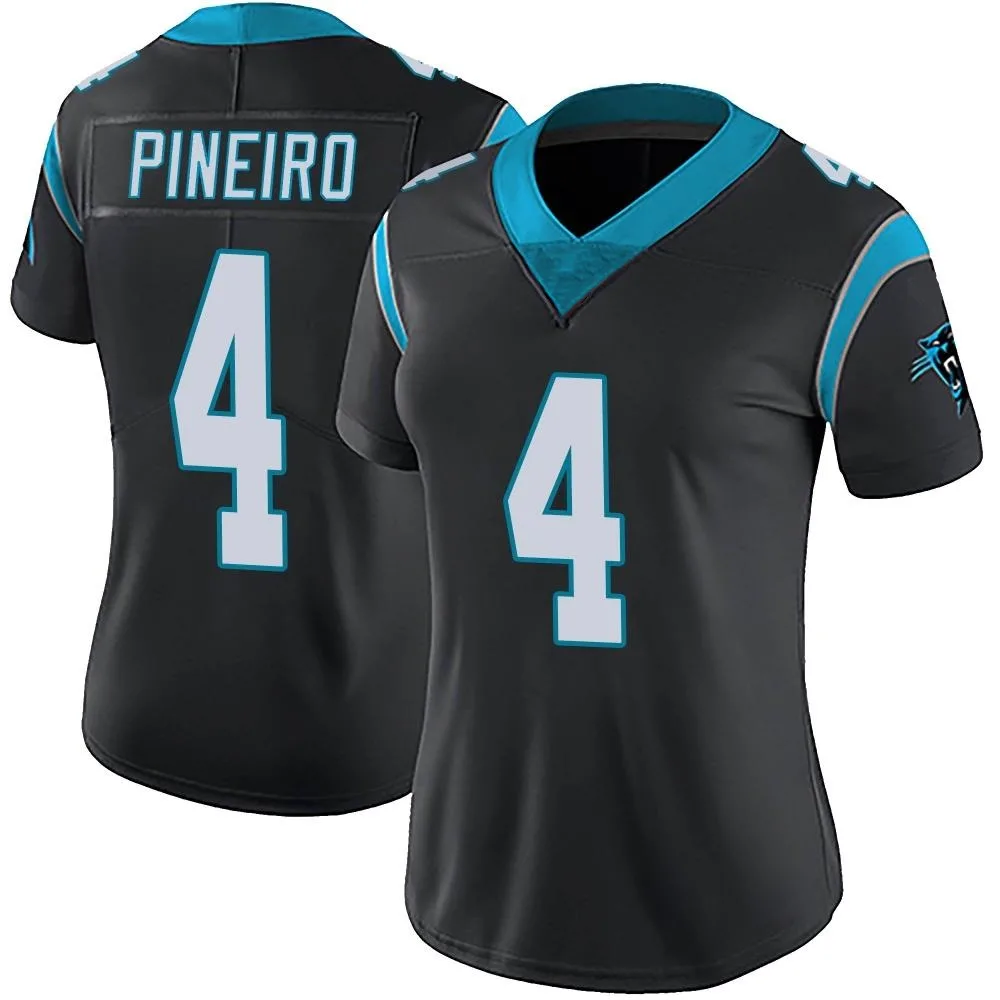 Women's Carolina Panthers Eddy Pineiro Nike Team Color Vapor Untouchable Limited Black Jersey Women's Carolina Panthers Eddy Pineiro Nike Team Color Vapor Untouchable Limited Black Jersey