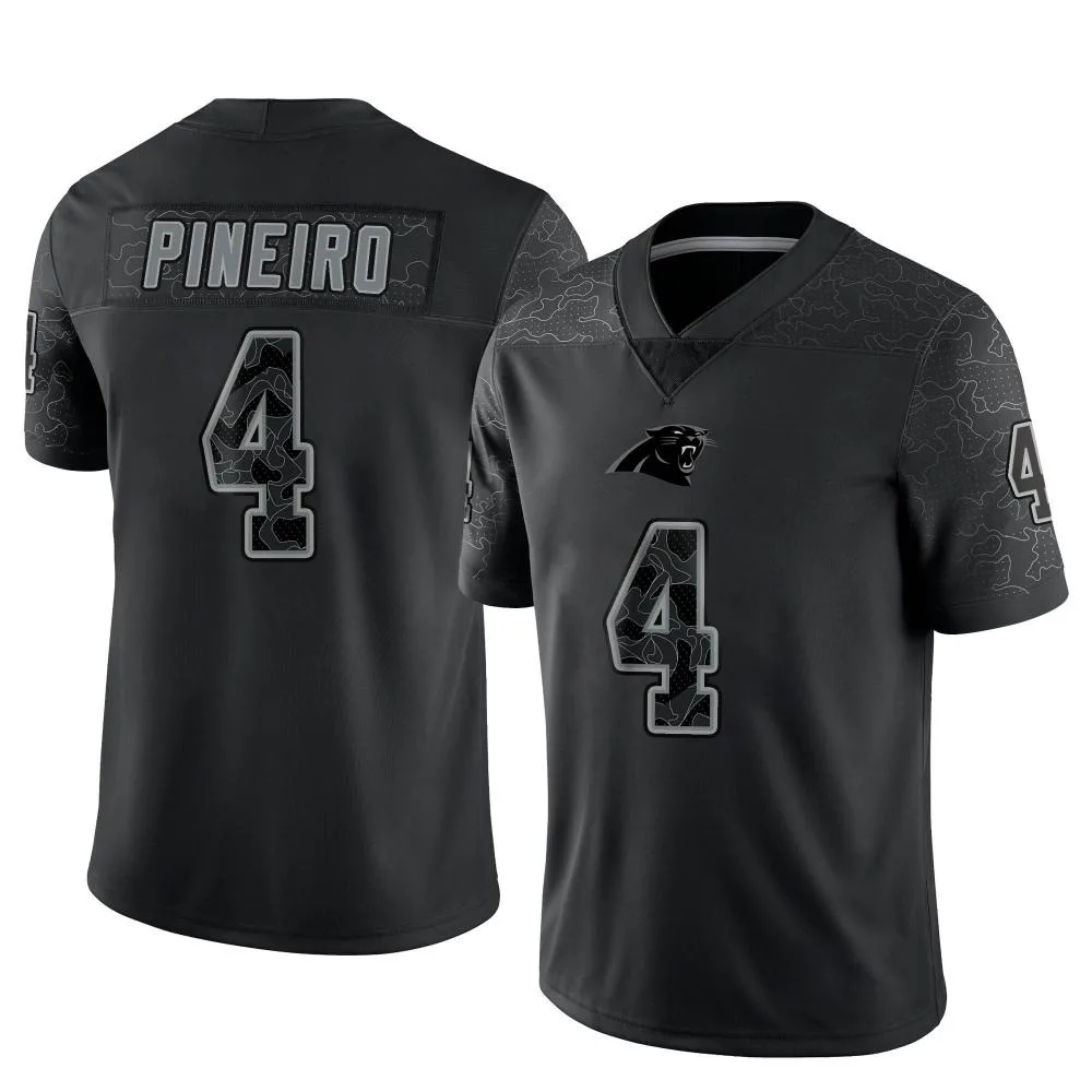 Youth Carolina Panthers Eddy Pineiro Nike Reflective Limited Black Jersey Youth Carolina Panthers Eddy Pineiro Nike Reflective Limited Black Jersey