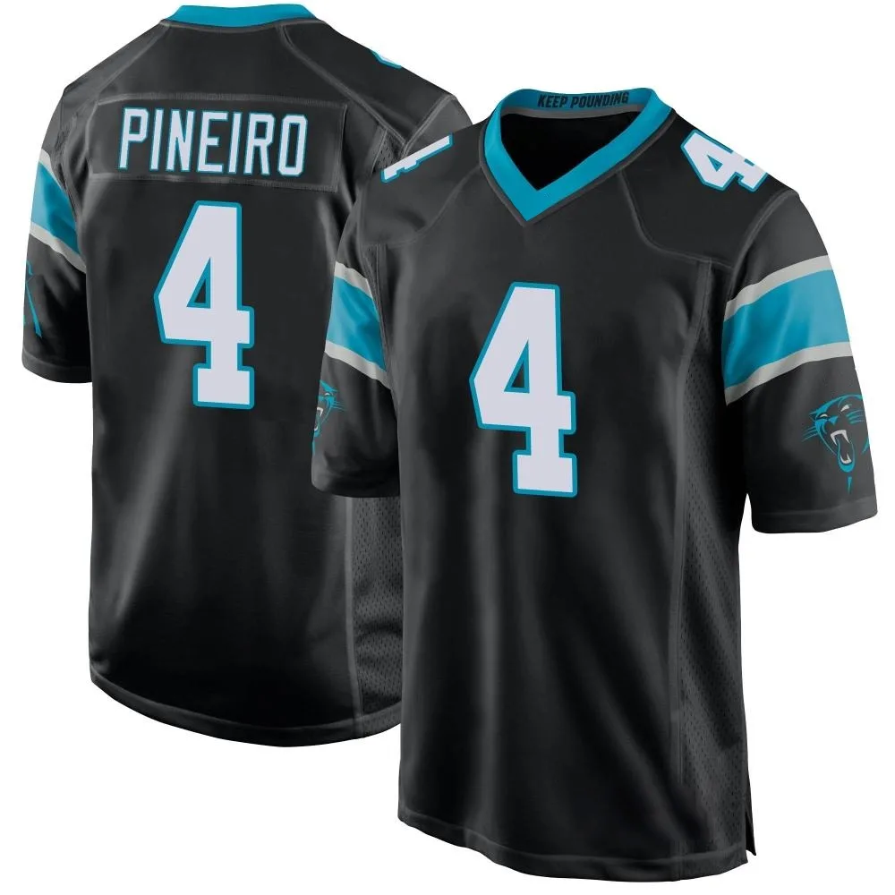 Youth Carolina Panthers Eddy Pineiro Nike Team Color Game Black Jersey Youth Carolina Panthers Eddy Pineiro Nike Team Color Game Black Jersey