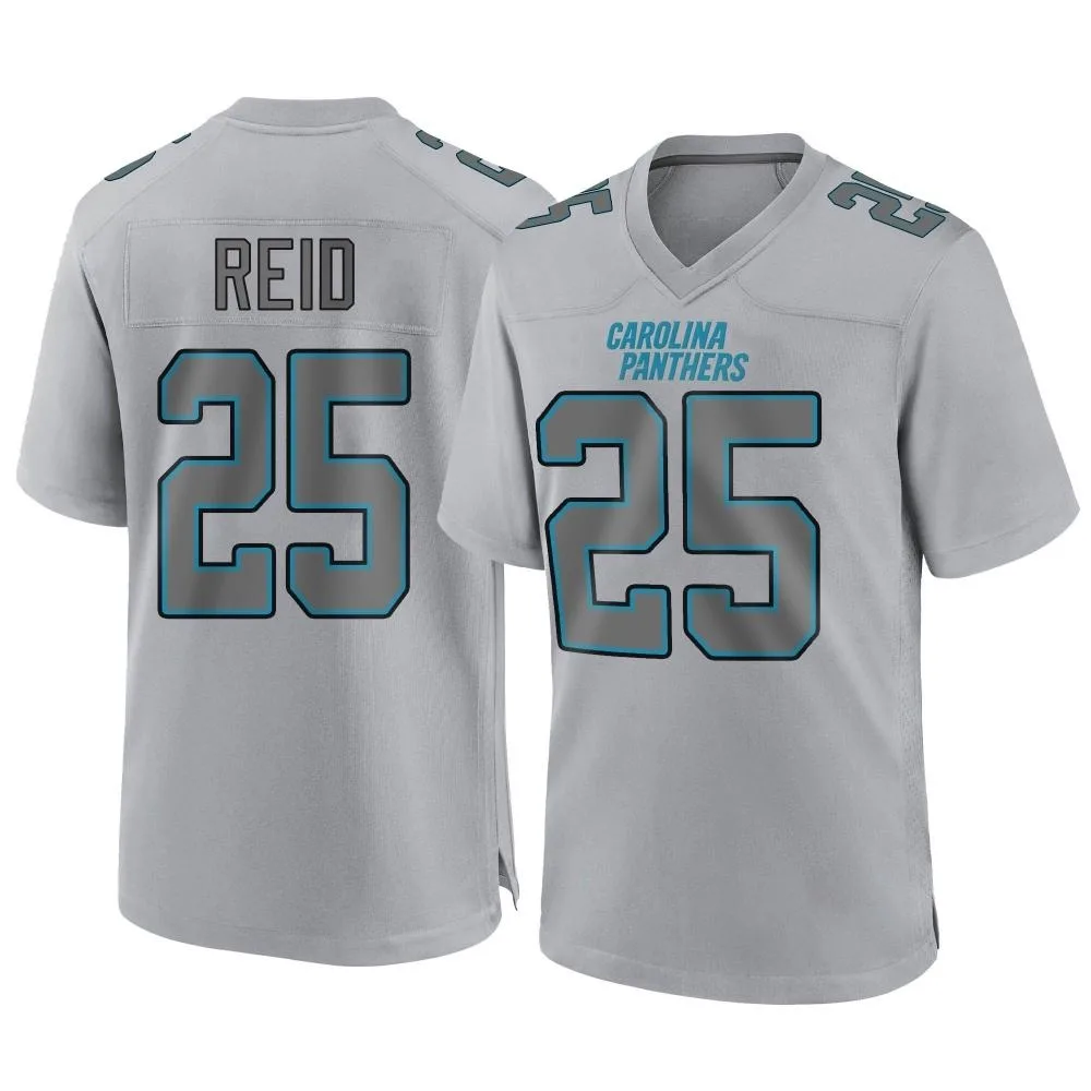 Men's Carolina Panthers Eric Reid Nike Atmosphere Fashion Game Gray Jersey Men's Carolina Panthers Eric Reid Nike Atmosphere Fashion Game Gray Jersey
