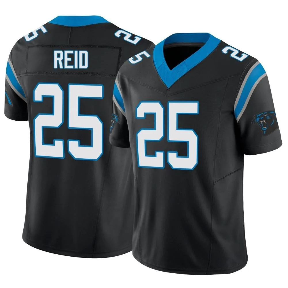 Men's Carolina Panthers Eric Reid Nike Vapor F.U.S.E. Limited Black Jersey Men's Carolina Panthers Eric Reid Nike Vapor F.U.S.E. Limited Black Jersey