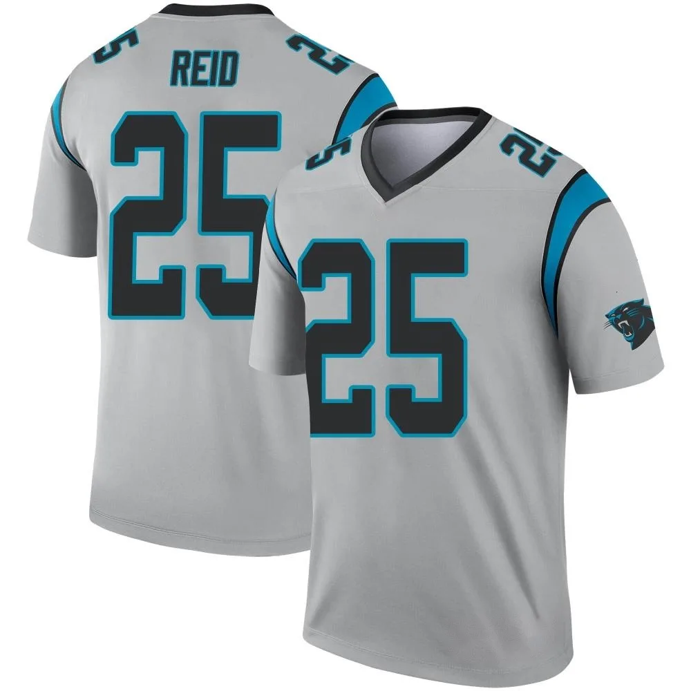 Youth Carolina Panthers Eric Reid Nike Inverted Silver Legend Jersey Youth Carolina Panthers Eric Reid Nike Inverted Silver Legend Jersey