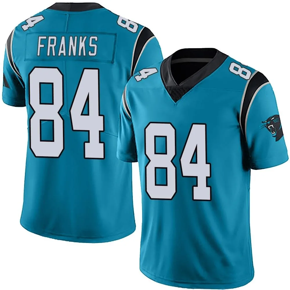 Men's Carolina Panthers Feleipe Franks Nike Alternate Vapor Untouchable Limited Blue Jersey Men's Carolina Panthers Feleipe Franks Nike Alternate Vapor Untouchable Limited Blue Jersey