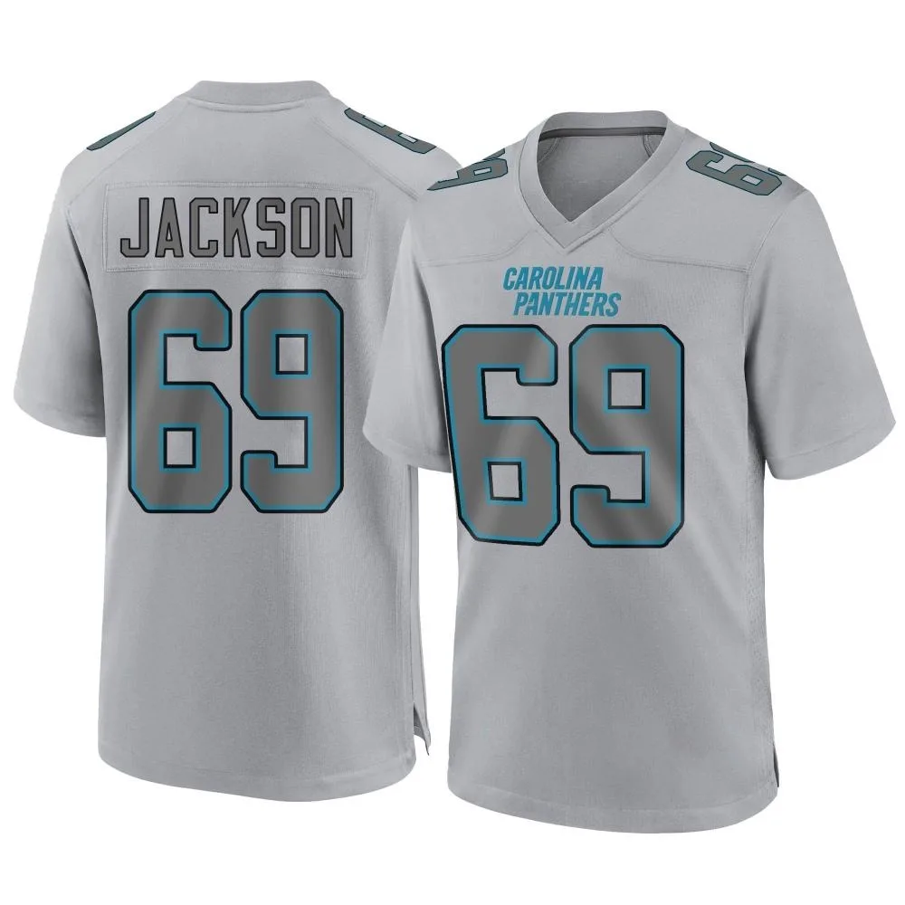 Men's Carolina Panthers Gabe Jackson Nike Atmosphere Fashion Game Gray Jersey Men's Carolina Panthers Gabe Jackson Nike Atmosphere Fashion Game Gray Jersey