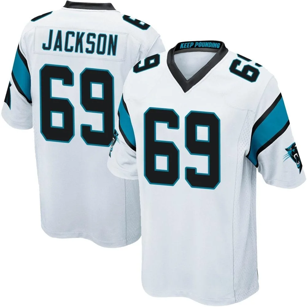 Youth Carolina Panthers Gabe Jackson Nike Game White Jersey Youth Carolina Panthers Gabe Jackson Nike Game White Jersey