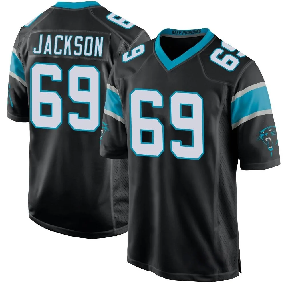 Youth Carolina Panthers Gabe Jackson Nike Team Color Game Black Jersey Youth Carolina Panthers Gabe Jackson Nike Team Color Game Black Jersey